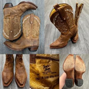 Tony Lama VF6008 Ladies Vaquero Collection Western Boot